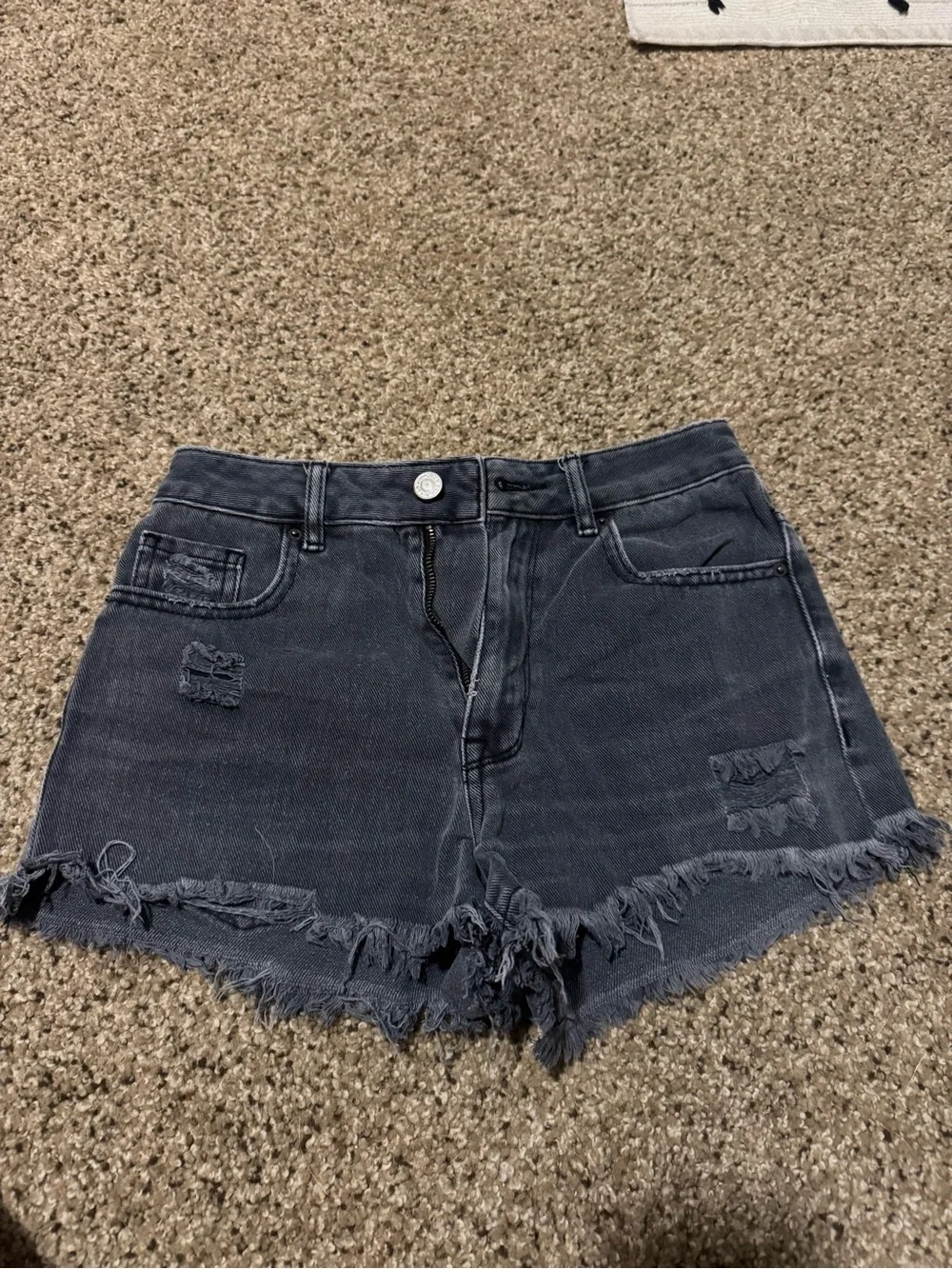 Women Pacsun black mid rise shorts